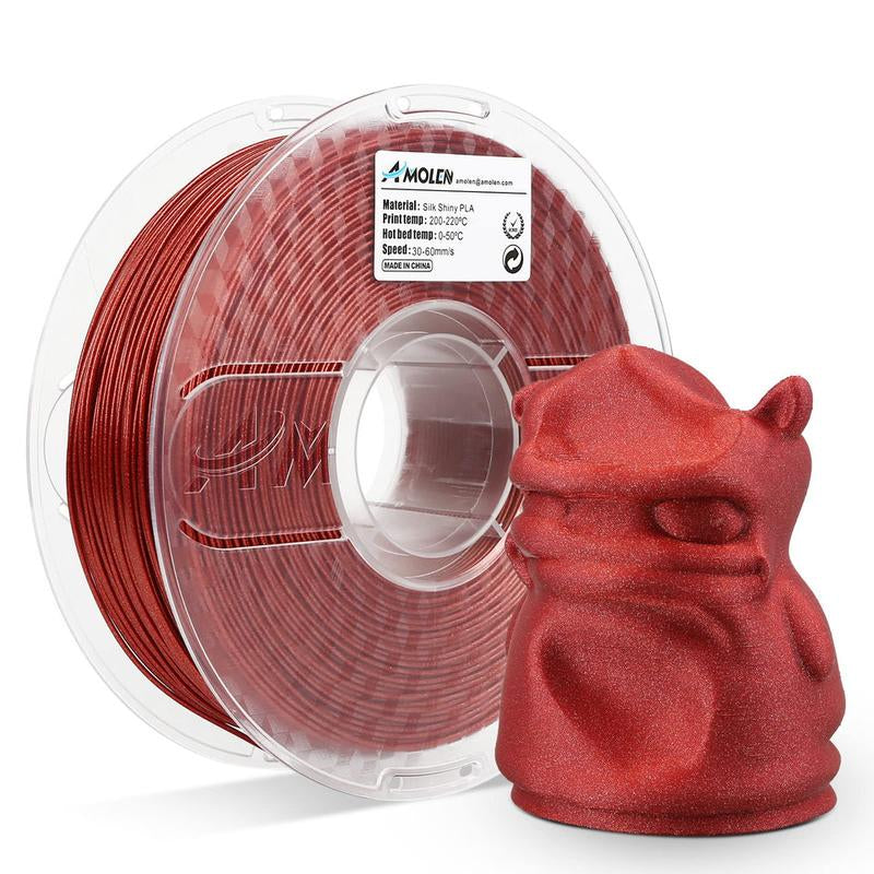 AMOLEN PLA Sparkle & Shiny Starry Sky 3D Printing Filament, 1.75Mm