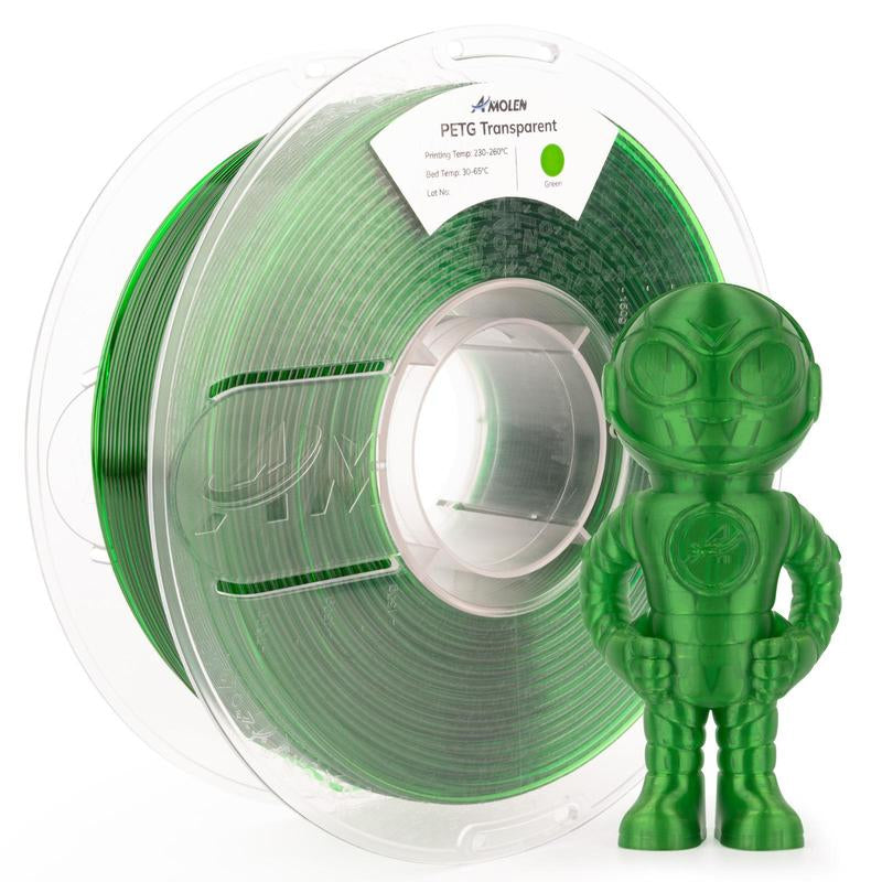 AMOLEN Rapid PETG 3D Filament 1.75Mm,1Kg/2.2Lb