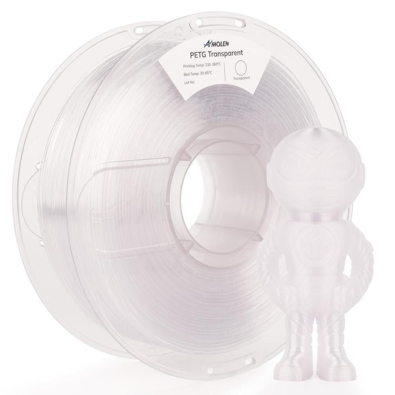 AMOLEN Rapid PETG 3D Filament 1.75Mm,1Kg/2.2Lb