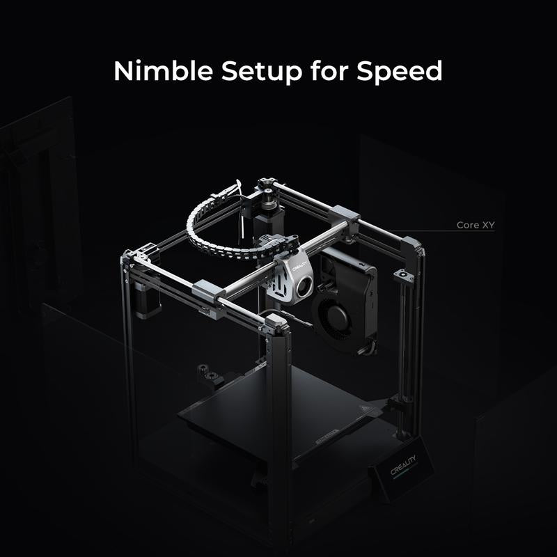 Creality K1 3D Printer - 600Mm/S Max Speed & 20000Mm/S² Acceleration