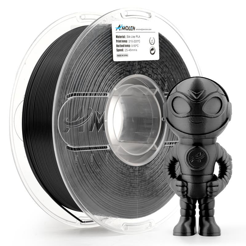 Amolen PLA Silk Basic 3D Printing Filament, 1.75Mm