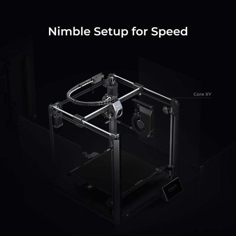 Creality K1 Max AI Fast 3D Printer with Al-Assisted Carefree Printing, 600Mm/S Printing Speed, 300X300X300Mm Large Build Volume