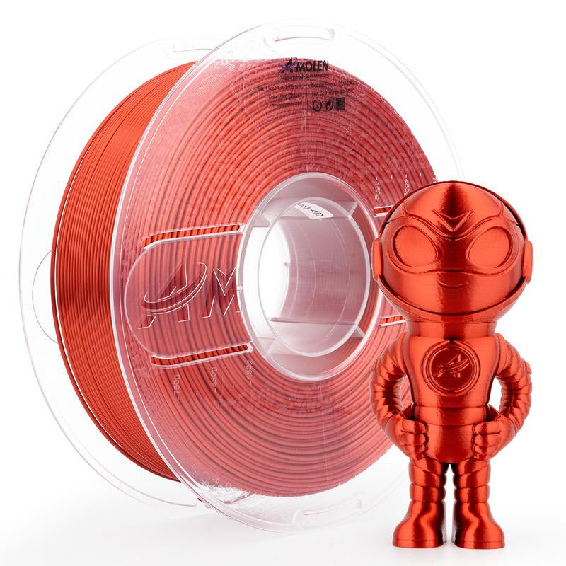Amolen PLA Silk Basic 3D Printing Filament, 1.75Mm