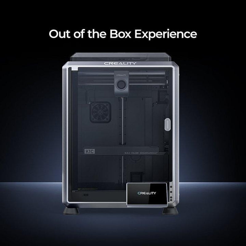 Creality K1C 3D Printer - Advanced Core XY, up to 600Mm/S - High-Speed Printing with Clog-Free Extruder Kit and AI Camera