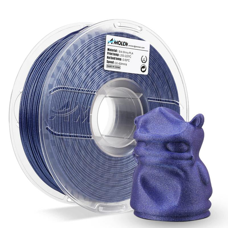 AMOLEN PLA Sparkle & Shiny Starry Sky 3D Printing Filament, 1.75Mm