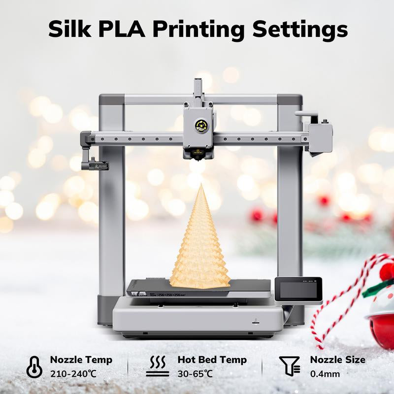 Amolen PLA Shiny Glitter Filament 1.75Mm, 1KG/2.2LB