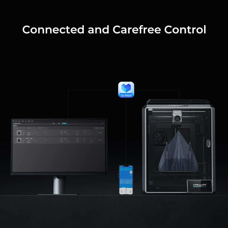 Creality K1 3D Printer - 600Mm/S Max Speed & 20000Mm/S² Acceleration