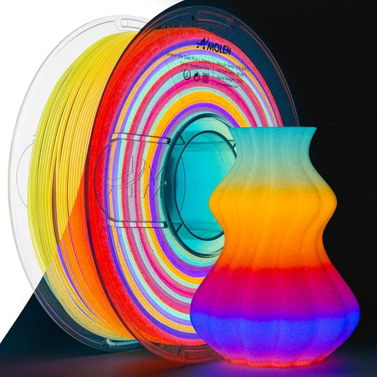 AMOLEN PLA Glow-In-The-Dark 3D Printing Filament, 1.75Mm