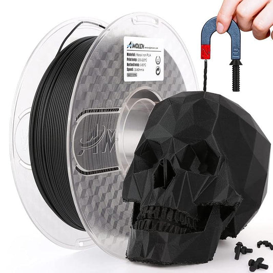 AMOLEN PLA Metal Iron 3D Printing Filament, 1.75Mm