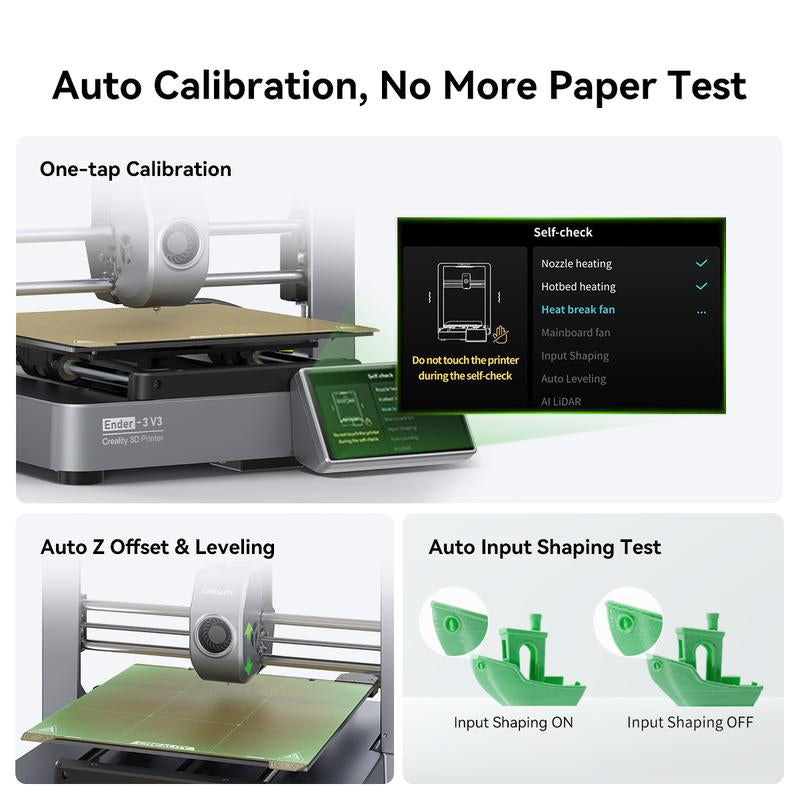 Creality Ender-3 V3 Corexz 3D Printer - 600Mm/S Speed, Metal Build with Die-Cast Parts