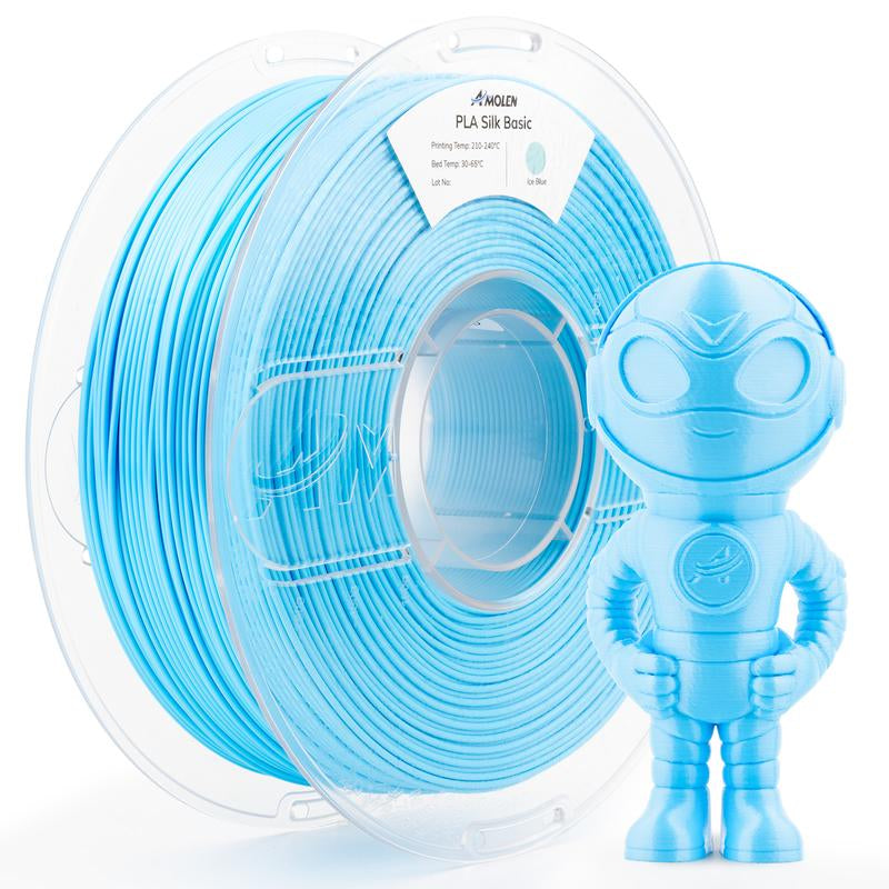 Amolen PLA Silk Basic 3D Printing Filament, 1.75Mm