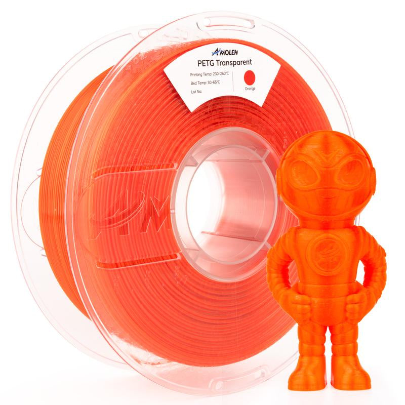AMOLEN Rapid PETG 3D Filament 1.75Mm,1Kg/2.2Lb
