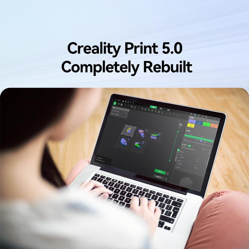 Creality K2 plus 3D Printer - Support Multi-Color, 600Mm/S Printing Speed, Dual-Gear Direct Drive Extruder, Dual Hands-Free Auto Leveling, AI Features