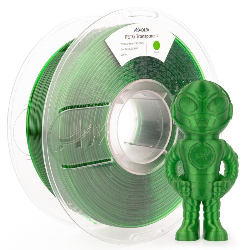 AMOLEN Rapid PETG 3D Filament 1.75Mm,1Kg/2.2Lb