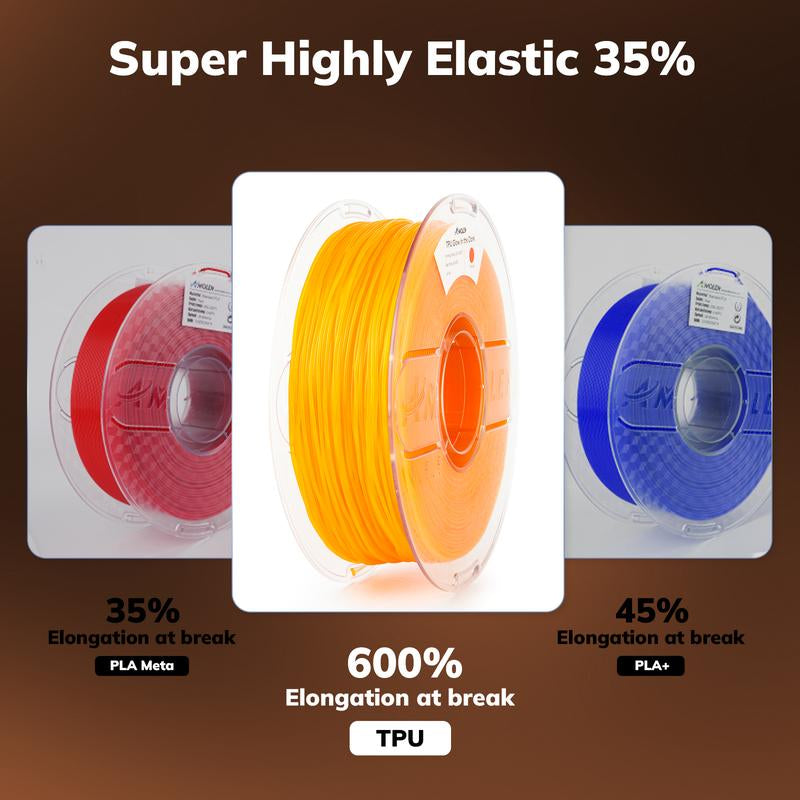 APOLEN TPU Glow-In-The-Dark 3d Printing Filament, 1.75Mm, 1KG/2.2LB