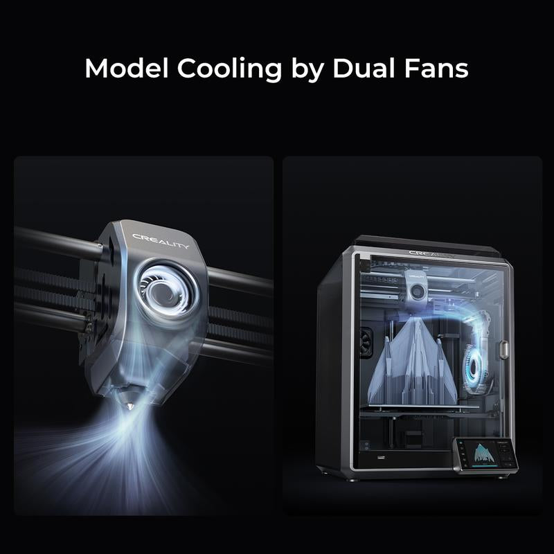 Creality K1 3D Printer - 600Mm/S Max Speed & 20000Mm/S² Acceleration