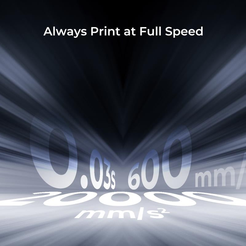 Creality K1 3D Printer - 600Mm/S Max Speed & 20000Mm/S² Acceleration