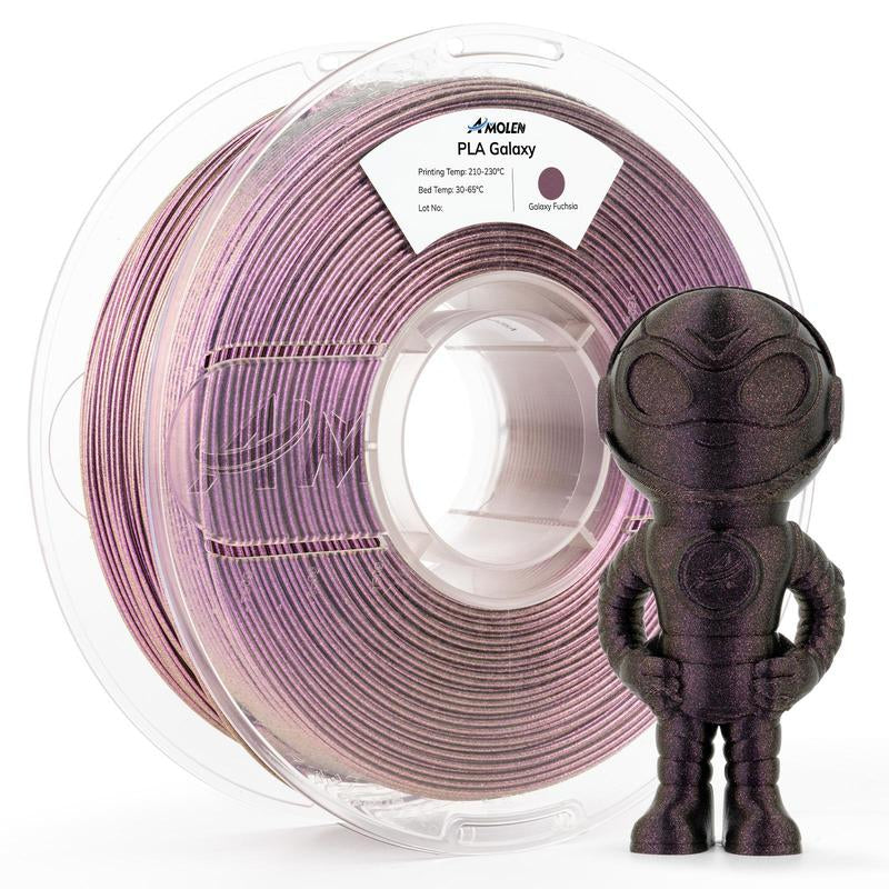 AMOLEN PLA Sparkle & Shiny Starry Sky 3D Printing Filament, 1.75Mm