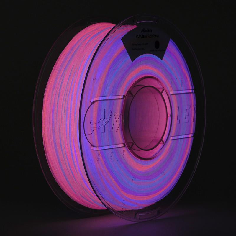 APOLEN TPU Glow-In-The-Dark 3d Printing Filament, 1.75Mm, 1KG/2.2LB