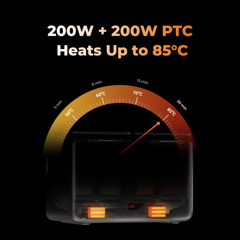Creality Spacepi X4 Filament Dryer Box 4 Spool Dry Heat up to 85°C