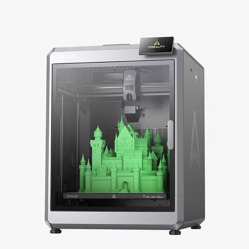 Creality K2 plus 3D Printer - Support Multi-Color, 600Mm/S Printing Speed, Dual-Gear Direct Drive Extruder, Dual Hands-Free Auto Leveling, AI Features
