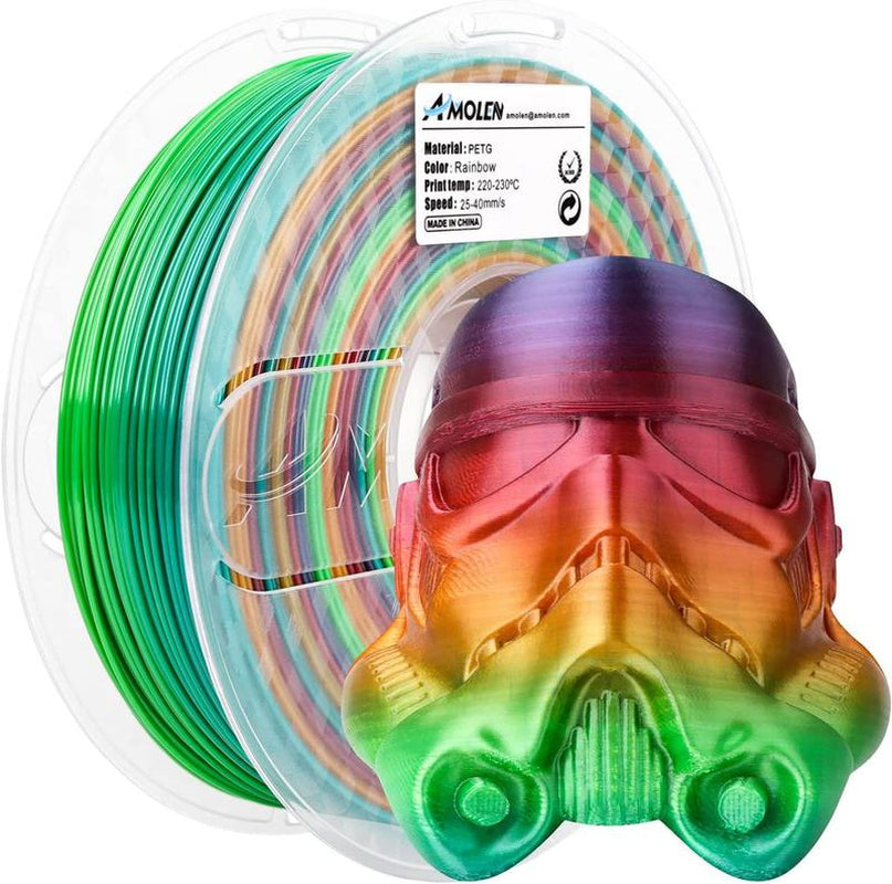 AMOLEN Rapid PETG 3D Filament 1.75Mm,1Kg/2.2Lb